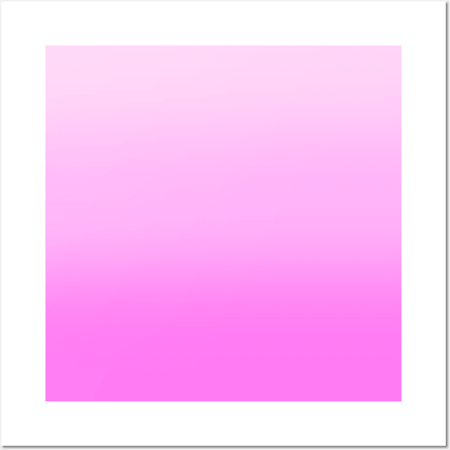 Light Pink Gradient Wall Art by Lady Lilac